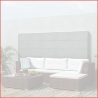 14-delige polyrattan loungeset Alcamo