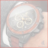 Spinnaker Vessel Wood Chronographs SP-50..