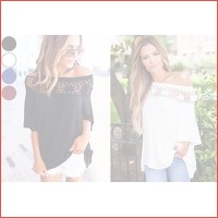 Elegance off shoulder top