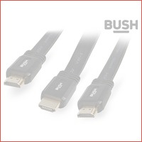 3 x Bush high speed ethernet 4K HDMI-kab..