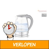 Glazen LED waterkoker