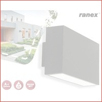 Ranex Ebony outdoor LED wandlamp