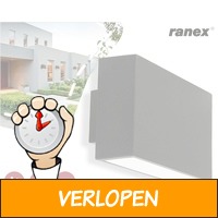 Ranex Ebony outdoor LED wandlamp