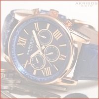 Akribos XXIV Enterprise Swiss Quartz Mul..