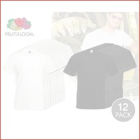 12-pack Fruit of the Loom T-shirts