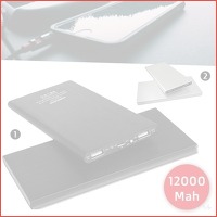 Iron Energy 12000Mah metalen powerbank