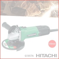 Hitachi haakse slijpmachine