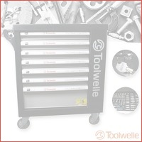 238-delige Toolwelle gevulde gereedschap..