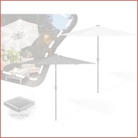 Kantelbare tuinparasol met solar led ver..