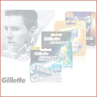 Originele Gillette Mach3 en Fusion schee..