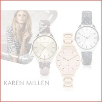 Elegante Karen Millen dameshorloges