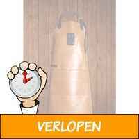 Leren BBQ schort