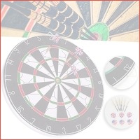 Deluxe dartbord met 6 pijlen