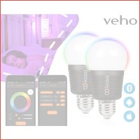 2-pack Veho Kasa Smart Bluetooh LED-lamp