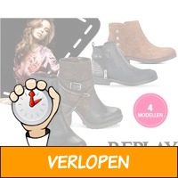 Echt leren Replay boots