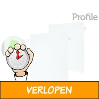 2 x Profile verwarmingspaneel