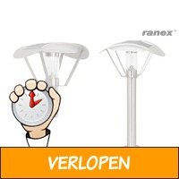 Ranex LED Solar wandlamp of tuinsokkel