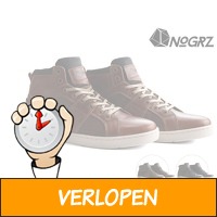 NoGRZ L.Da Vinci leren sneakers