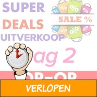 SALE! Dag 2 met 30 extra Superdeals