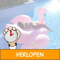 Opblaasbare flamingo