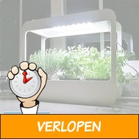 Stijlvolle kweekkas met LED-verlichting