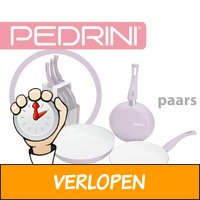 Veiling: Pedrini Ceramica 3-delige pannenset