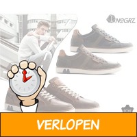 Casual leren NoGrz herensneakers