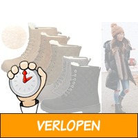 Gevoerde Pattern boots