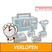 Makita DLX2131JX1 klopboor & slagschroefmachine