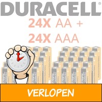 48 x Duracell Industrial batterijen