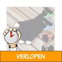 Handschoenen met LED vingertoppen