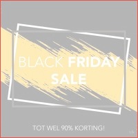 Black Friday outdoor uitverkoop