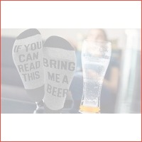 Bring me beer-wintersokken