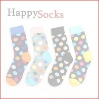 Kleurrijke 'Happy Socks'