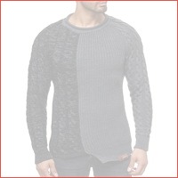 Tazzio sweater met knopen