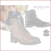 Mcgregor leren herenboots