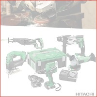 Hitachi mega gereedschap combiset