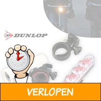 Dunlop LED fietsverlichtingset