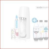 SodaStream Spirit + 3 extra flessen