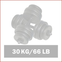 Dumbell halterset 30 kg