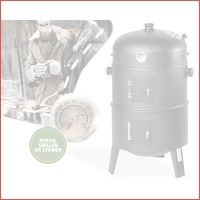 Winter bbq smoker