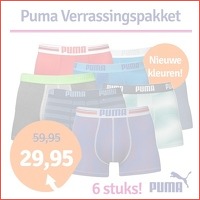 6-pack Puma boxershorts