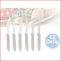 Alpina steakmessen - 12 delig