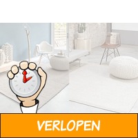 Handgemaakte wollen vloerkleed