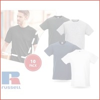 10-pack Russell slim-fit T-shirts