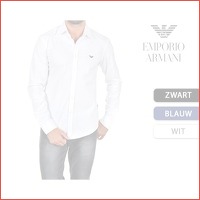 Emporio Armani slim fit overhemd