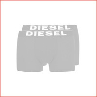 Diesel - 2-pack boxers - zwart/zwart