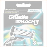 Veiling: 8-pack Gillette Mach3 scheermes..