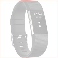 Fitbit Charge 2 Black/Silver S