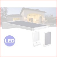 Ultraplatte LED Solar buitenverlichting